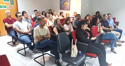 Público foi formado por servidores que integram a Pró-reitoria de Administração (Proad).jpg