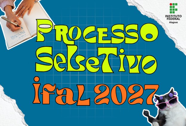 Processo Seletivo 2027.1: Ifal ofertará mais de 2,7 mil vagas para 43 cursos técnicos integrados