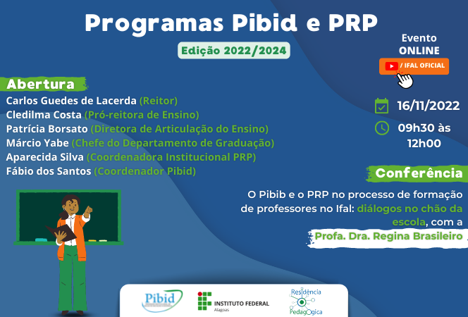 Programas Pibid e PRP