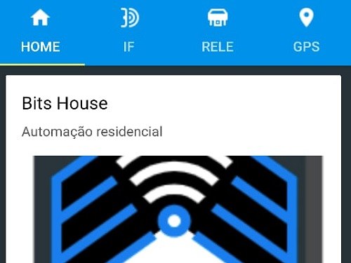 Interface do Bits House foi desenvolvido para uso do sistema Operacional Android.jpg