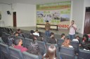 Alunos foram recepcionados no auditório do Ifal Penedo pela equipe do projeto e de gestão do campus.