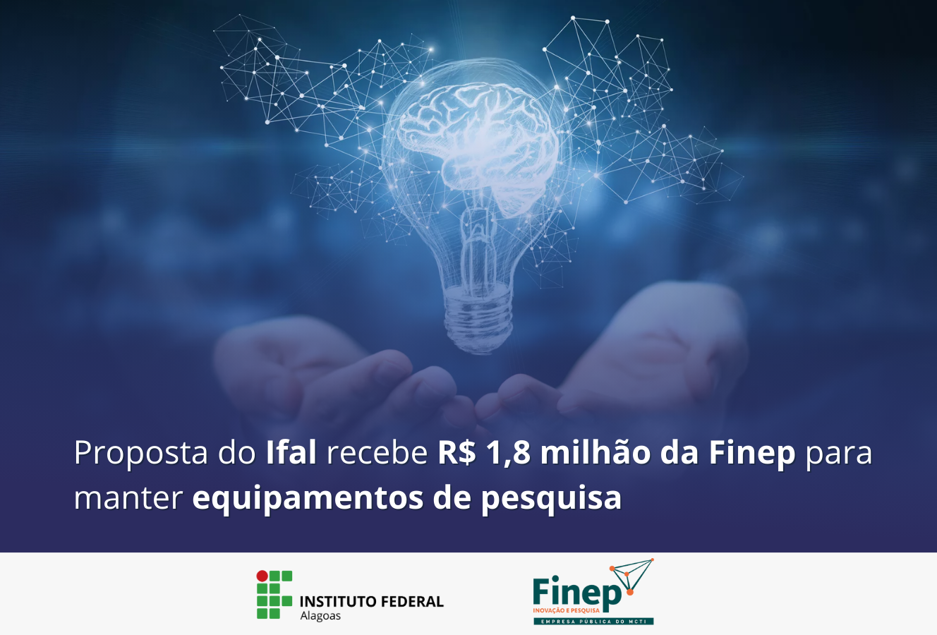 Proposta do Ifal é aprovada em edital da Finep