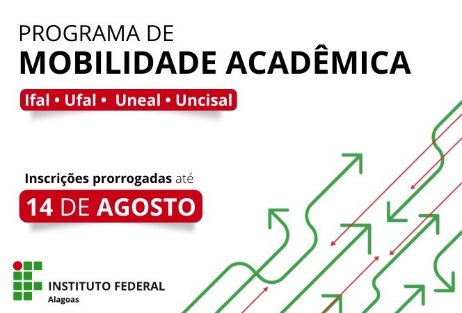Edital de mobilidade acadêmica entre as IES de Alagoas