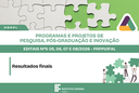 Foram publicados os resultados finais dos programas institucionais de Iniciação Científica e Tecnológica para o biênio 2026-2027.png