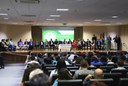 Reitor Carlos Guedes firmou compromisso de dedicação com os novos dirigentes
