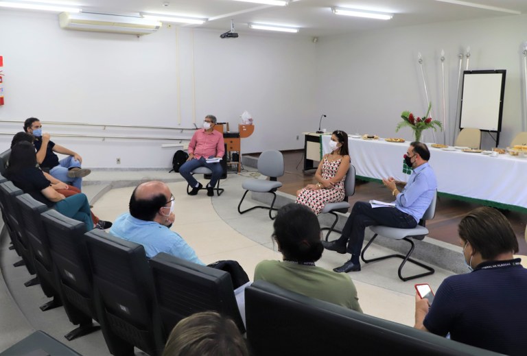 Reunião foi realizada em auditório do Campus Marechal Deodoro.JPG