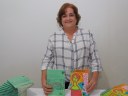 Escritora e poetisa, Merandolina lançou dois de seus livros no estande do Ifal na Bienal do Livro de Alagoas 2017