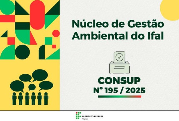 Resolução institui Núcleo de Gestão Ambiental do Ifal