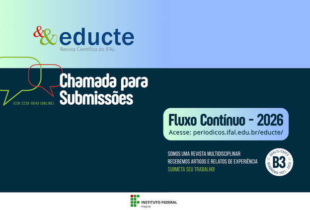 Revista Educte abre seleção para artigos e avaliadores