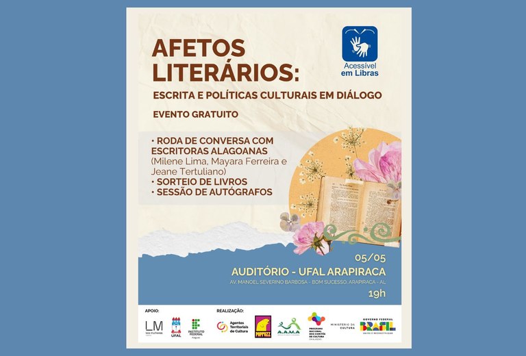 Evento acontece no dia 5 de maio no Campus Arapiraca