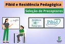 Seleção de preceptores do Pibid e Residência Pedagógica é prorrogada até 27/10 