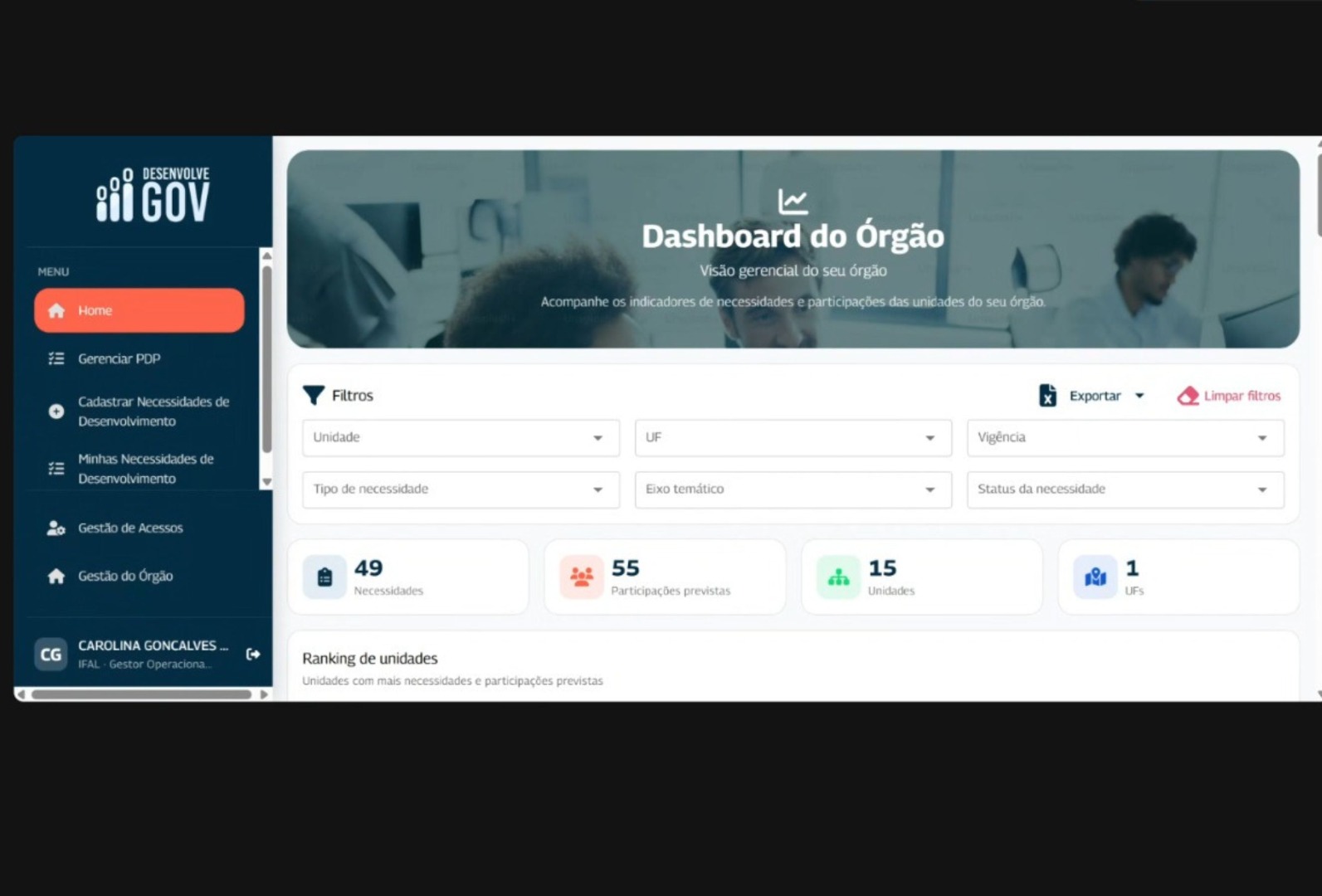 Novo sistema simplificou o procedimento e a recomendação é que os setores façam o planejamento em equipe