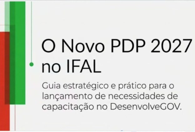 Servidores do Ifal têm até 11 de setembro para cadastrar necessidades do PDP