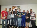 Primeiro astronauta brasileiro a ir para o espaço, Marcos Pontes, recebe campeões do Ifal na Jornada Brasileira de Foguetes.jpg