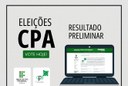 Resultado da Eleição para a CPA