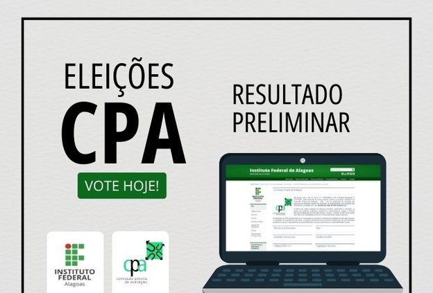 Veja aqui: resultado preliminar da Eleição para a CPA