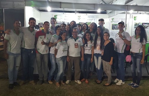 Equipe Ifal Satuba na Expoagro 2015.