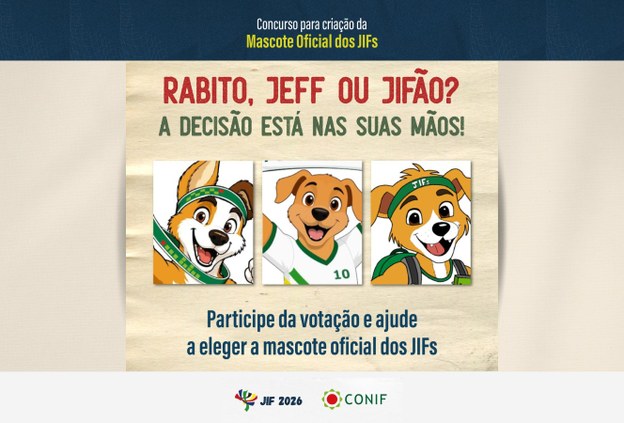 Votação popular definirá mascote dos Jogos das Instituições Federais