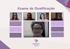As estudantes Lindinalva da Silva Santos, Olívia Gabrielly Laranjeira Silva e Mayara Siqueira de Melo, da turma 2019, foram aprovadas no Exame de Qualificação.