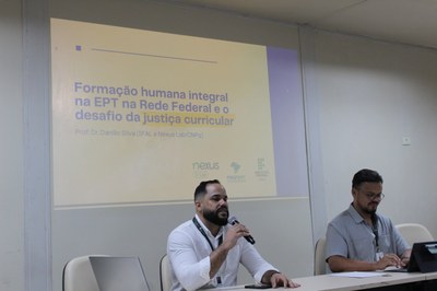 Palestra do professor Danilo Pereira