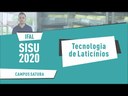 Sisu 2021 - Conheça o curso superior em Tecnologia de Laticínios (Satuba)